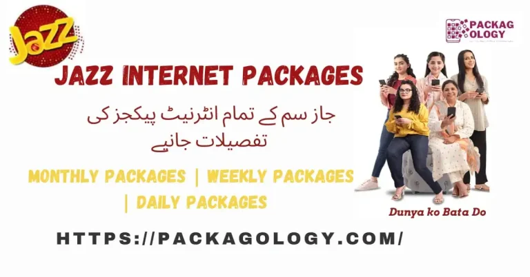 Jazz Internet Packages 4G/3G: Daily, Weekly, Monthly | Updated List 2023