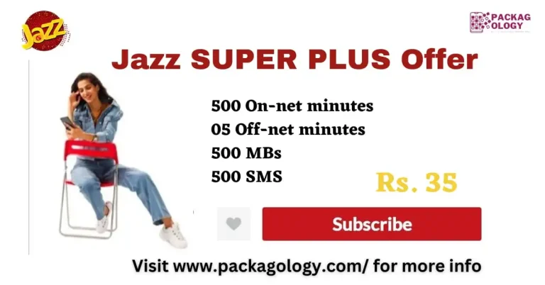 Subscribe to Jazz Daily Super Plus Offer For 24 Hours