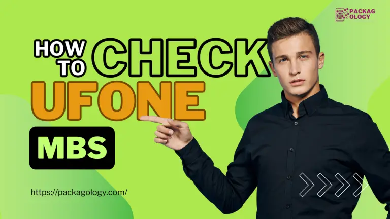 How to Check Ufone MBs Remaining? In 2024